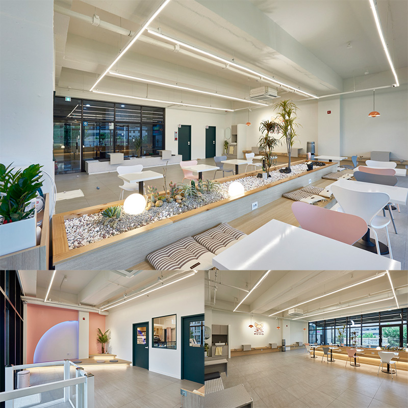 现代简约 45 平爱犬咖啡厅 爱犬酒店内饰设计案例-1