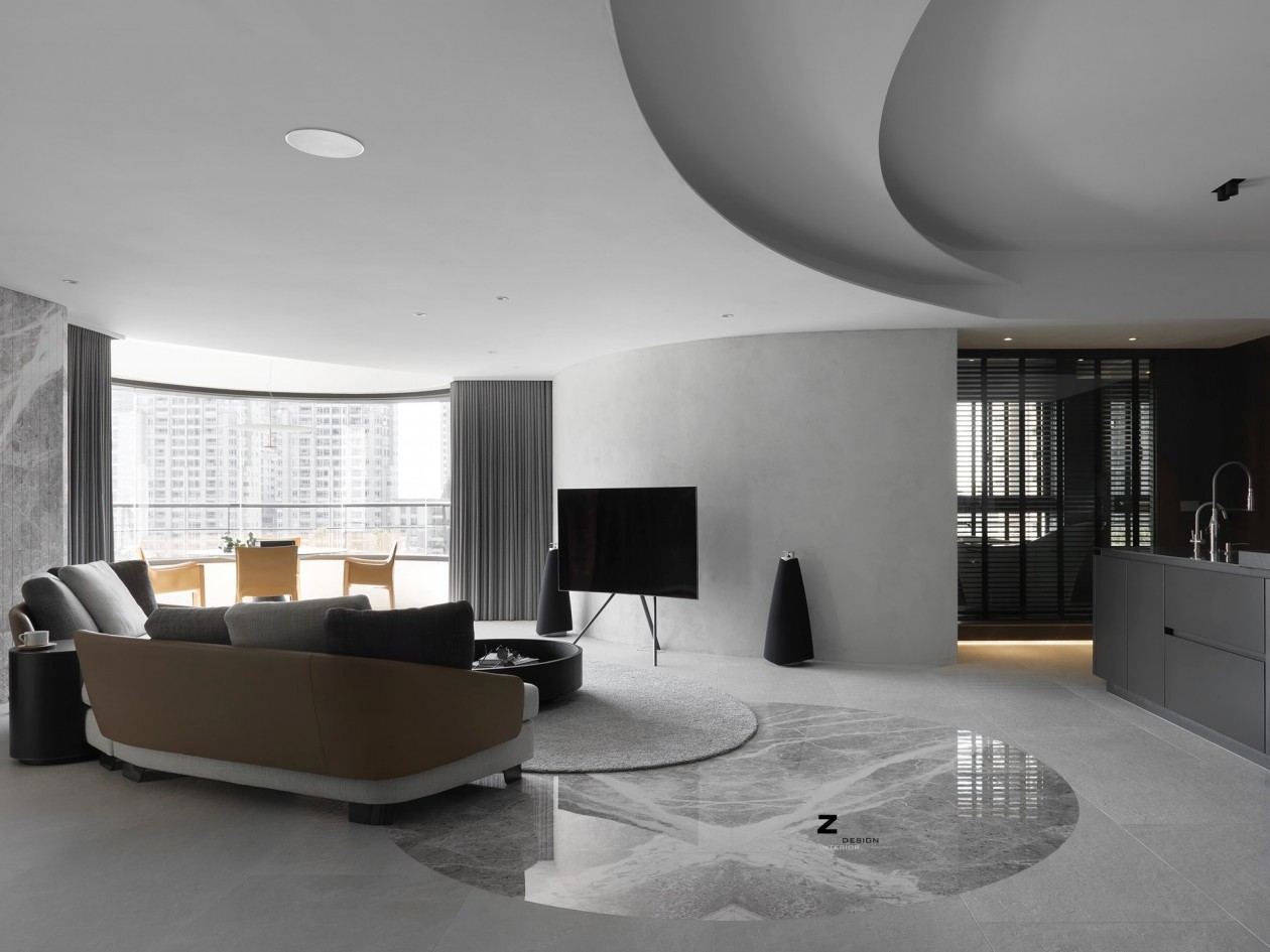 Z轴空间设计 | 质感黑白灰-1
