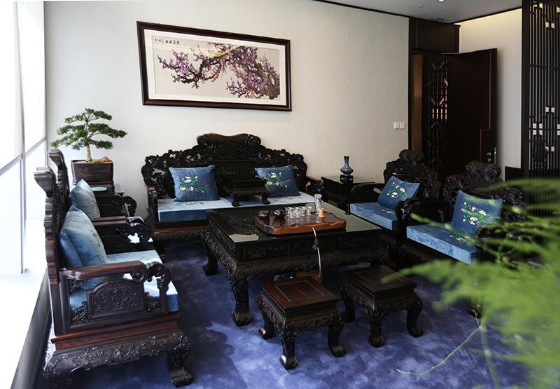 香港 ICC 中投国际控股新中式风格办公空间设计-31