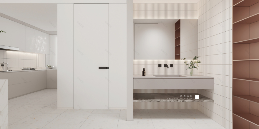 甘肃 140 平现代简约家居,纸木之间设计研究室打造-23