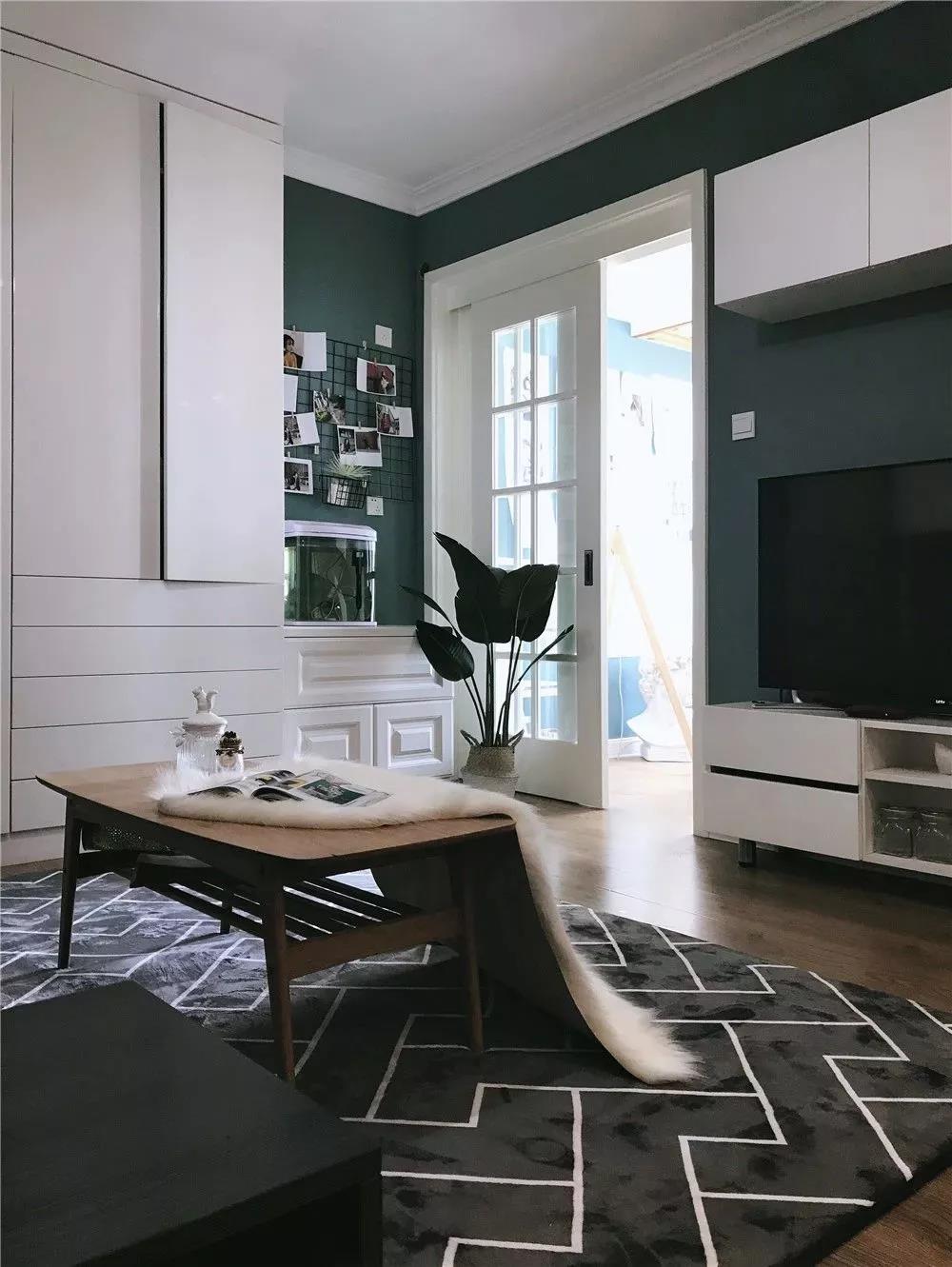 昆明装修公司恒阁装饰|68平简约风小户型二居室，紧凑实用还很好看-3