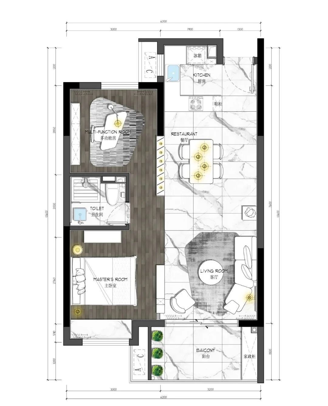 金茂滨海智慧科学城样板房丨萨尔瓦多滨海丨Studio HBA | 赫室-11