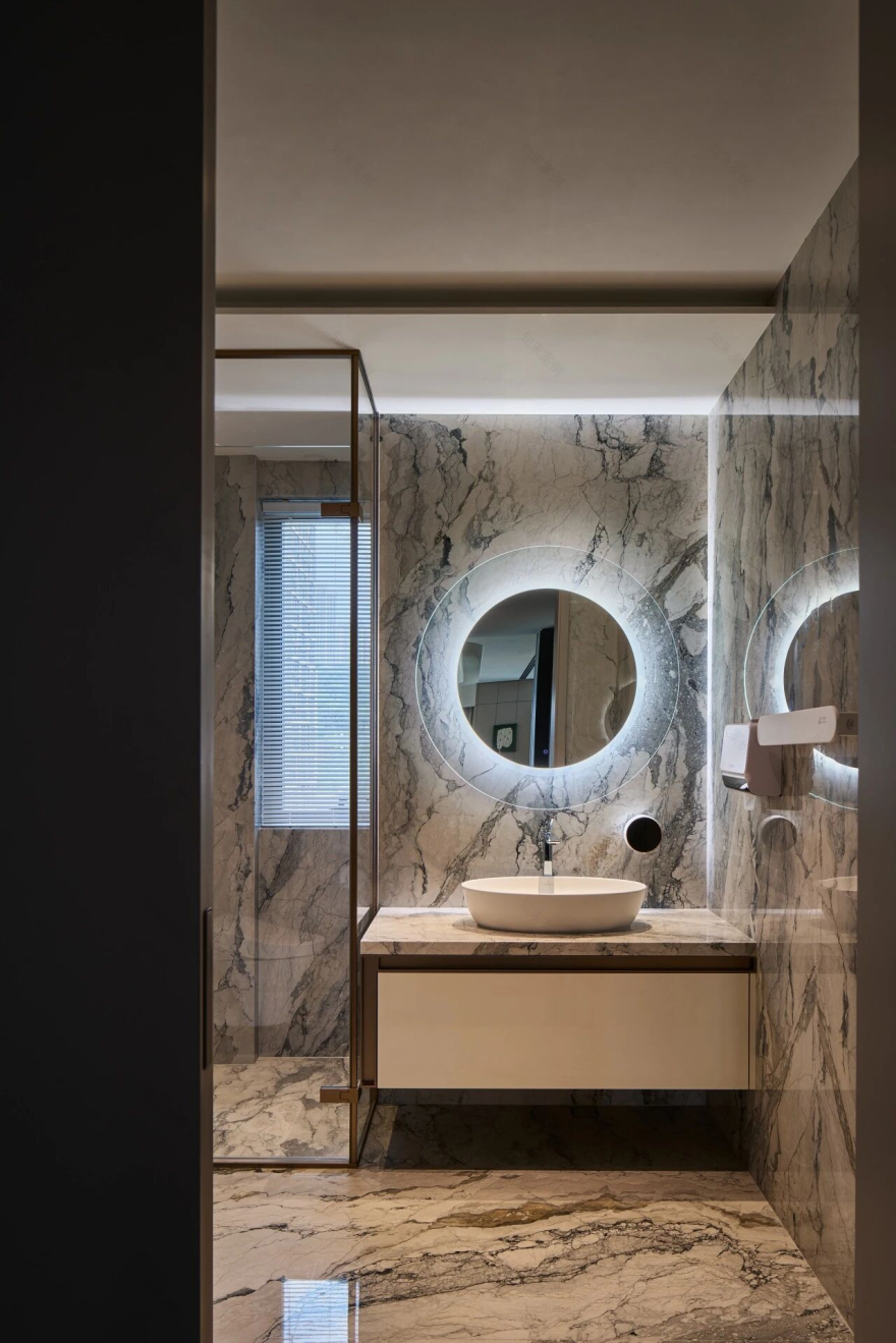 锦绣滨江双层豪宅丨中国重庆丨纳物凡璞空间设计-49