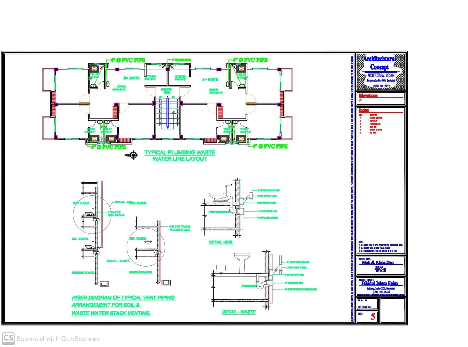 Complete Architectural House Plan-2