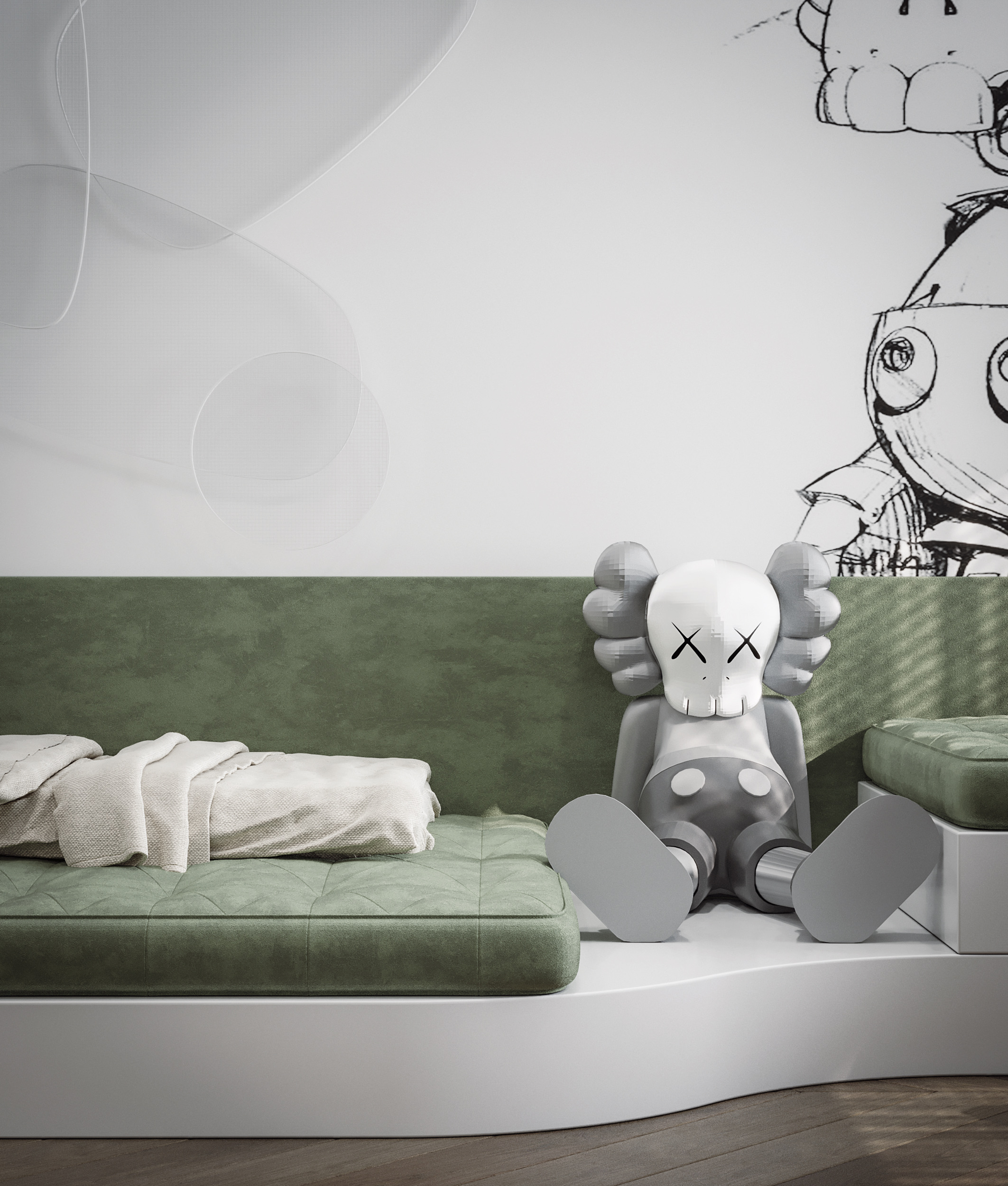 现代平层公寓设计丨JJOKERLIET-29