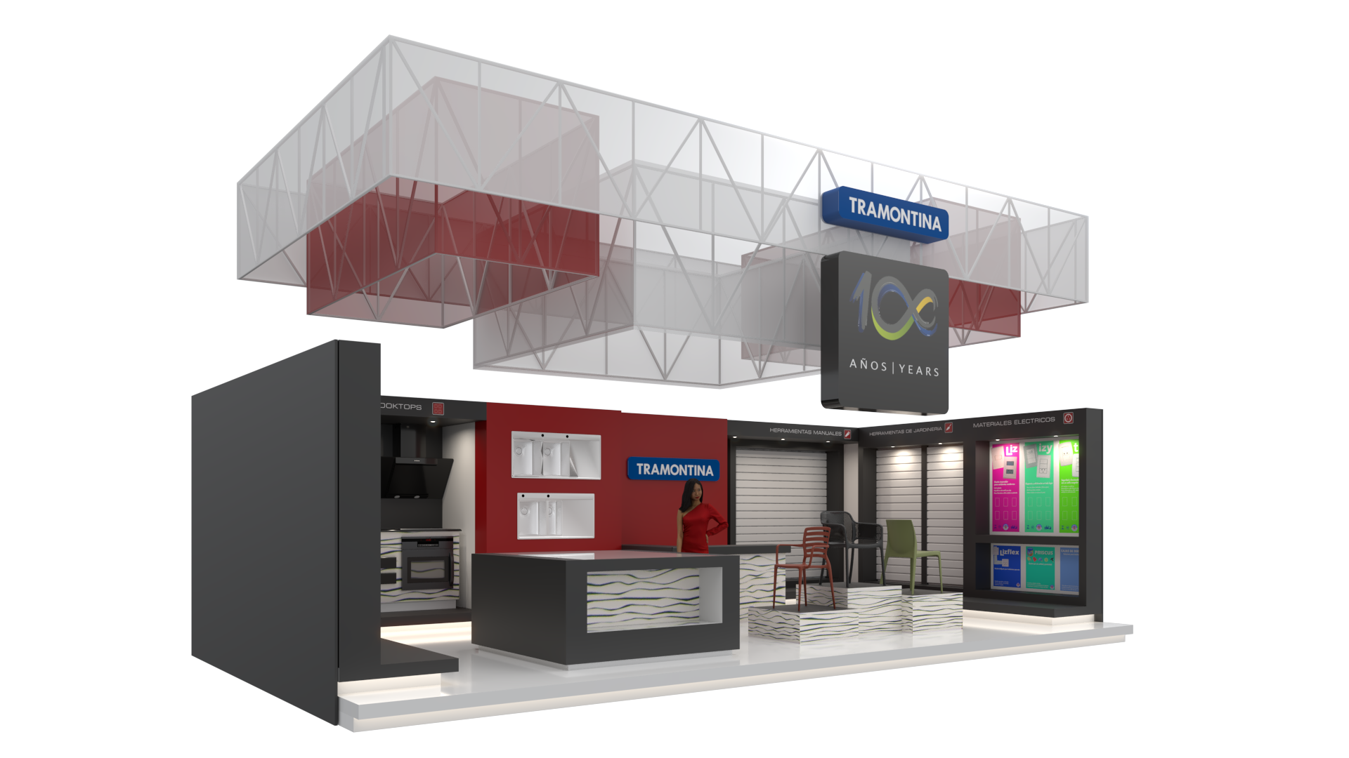 Stand Tramontina - Expocruz 2011-2