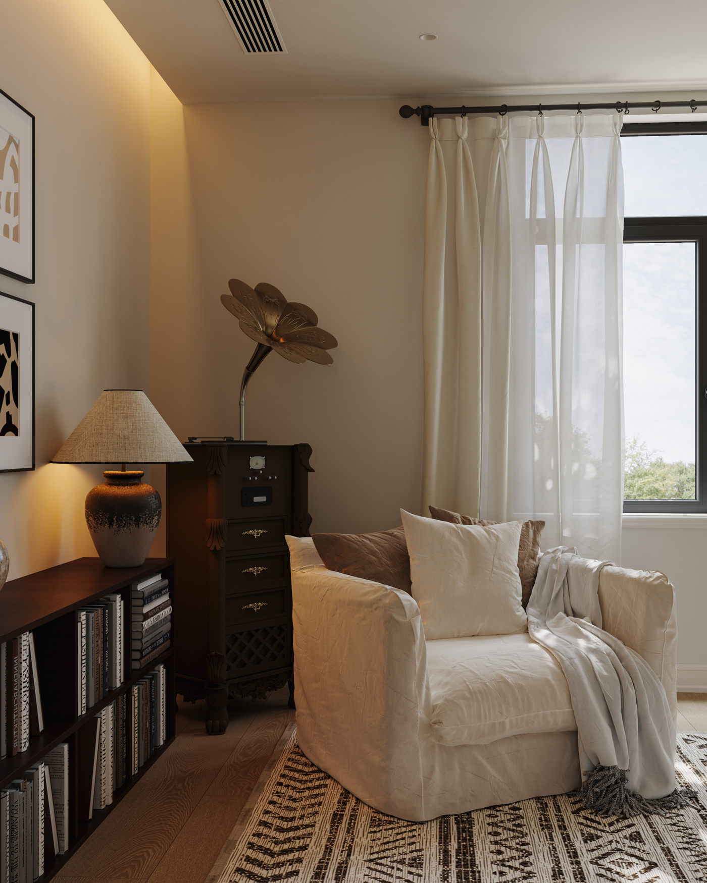 长沙溪泉湾别墅650㎡法式风格丨中国长沙丨甲木空间设计中心GEMON DESIGN-14