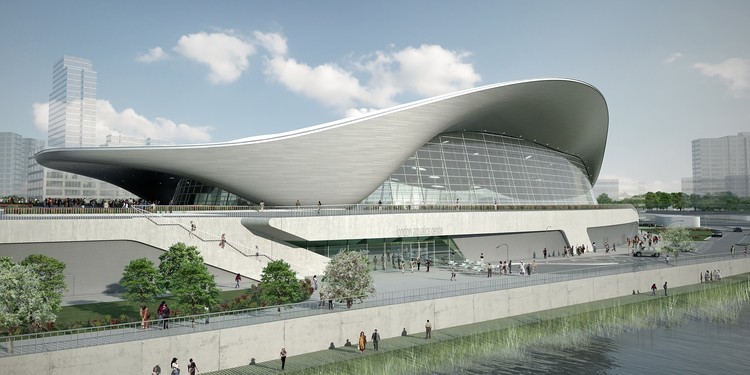 London Aquatics Centre for 2012 Summer Olympics  Zaha Hadid Architects-26
