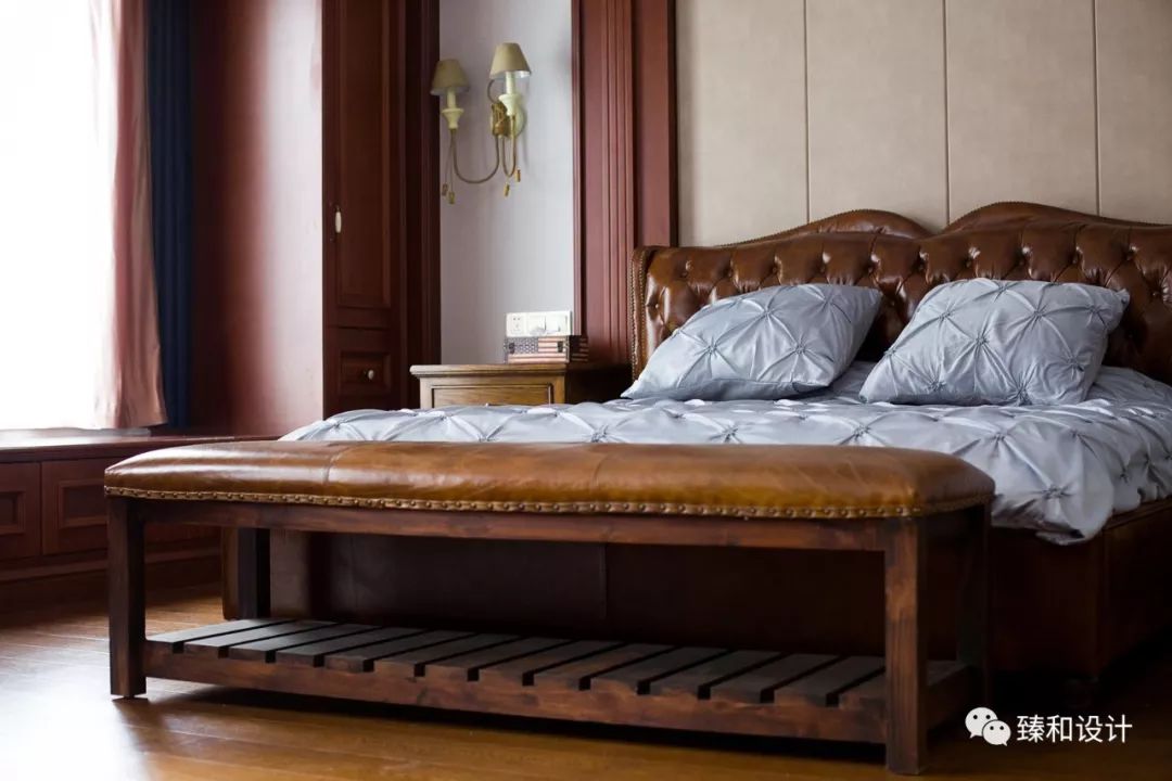 舟山邦泰城美式风排屋设计 优雅古典空间-39