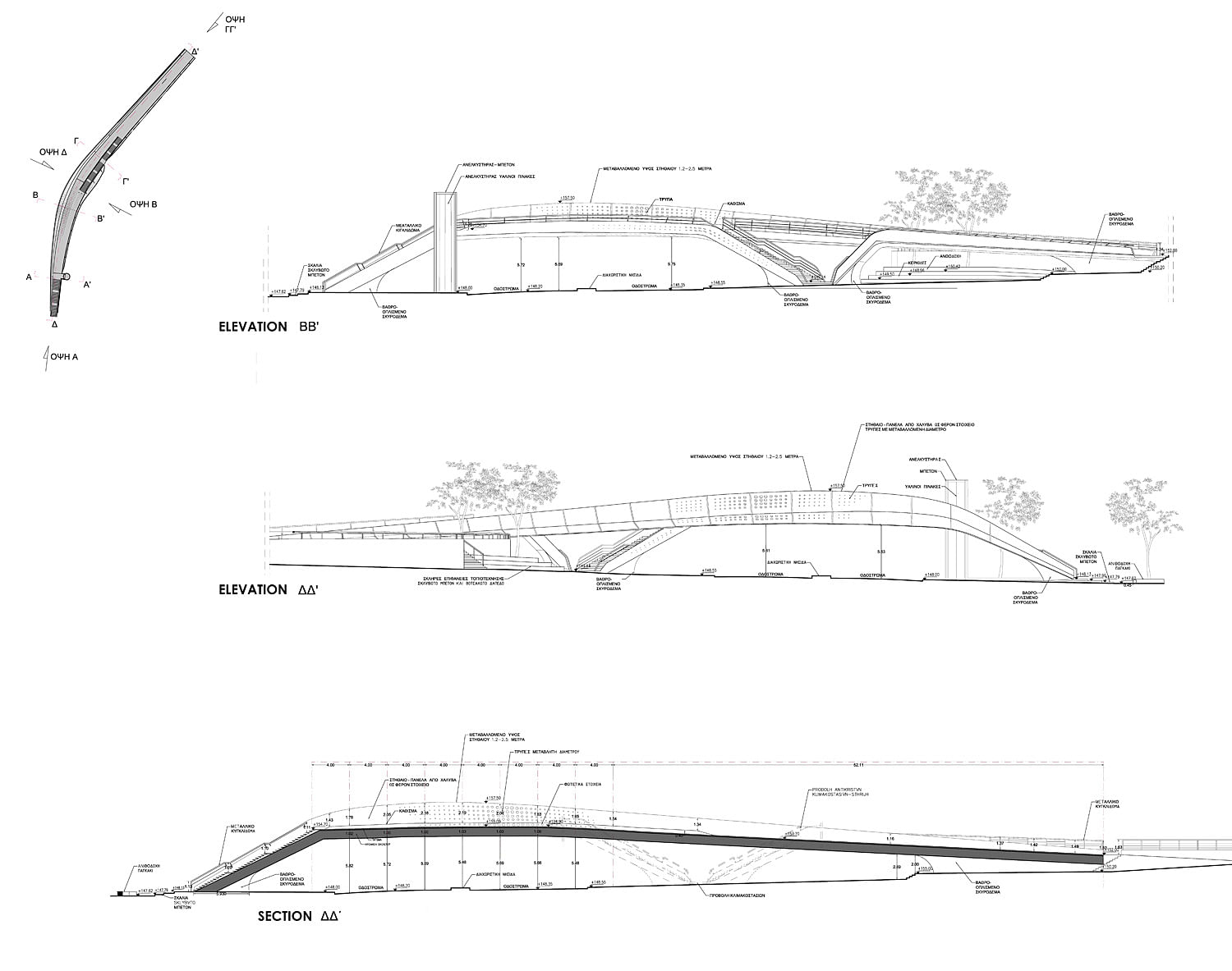 帕福斯悬臂式人行天桥提案丨塞浦路斯帕福斯丨塞浦路斯EP Architects-14