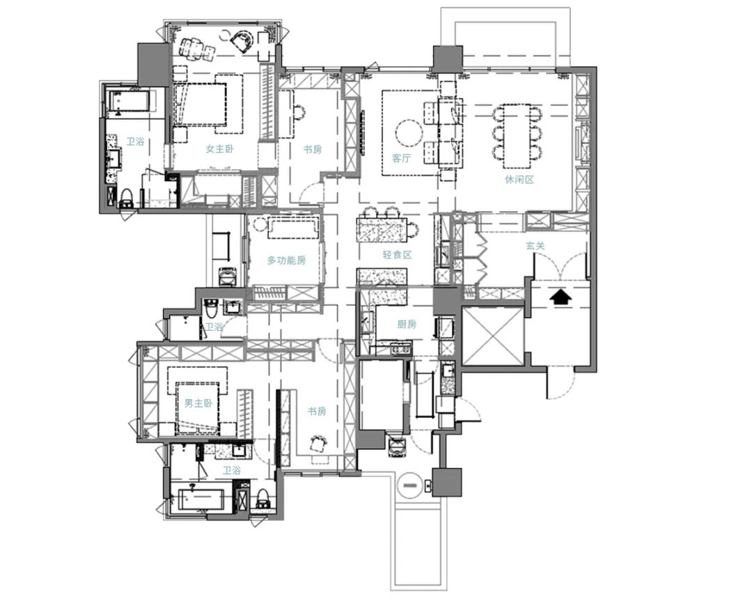 【作品】十年续篇｜宽敞开阔的格局，散发出无尽的自由与舒适-6