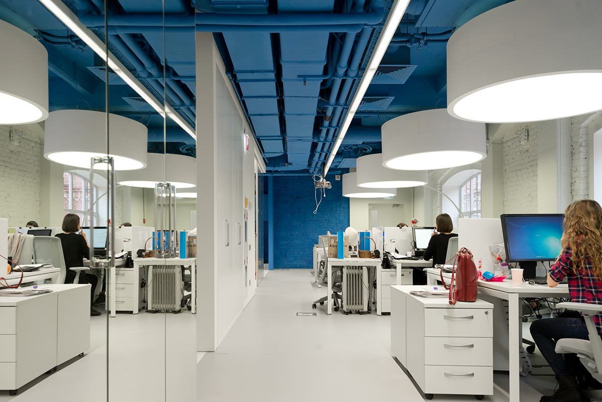 莫斯科 OPTIMEDIA 媒体公司办公室 | 现代艺术画廊式的办公空间设计-33