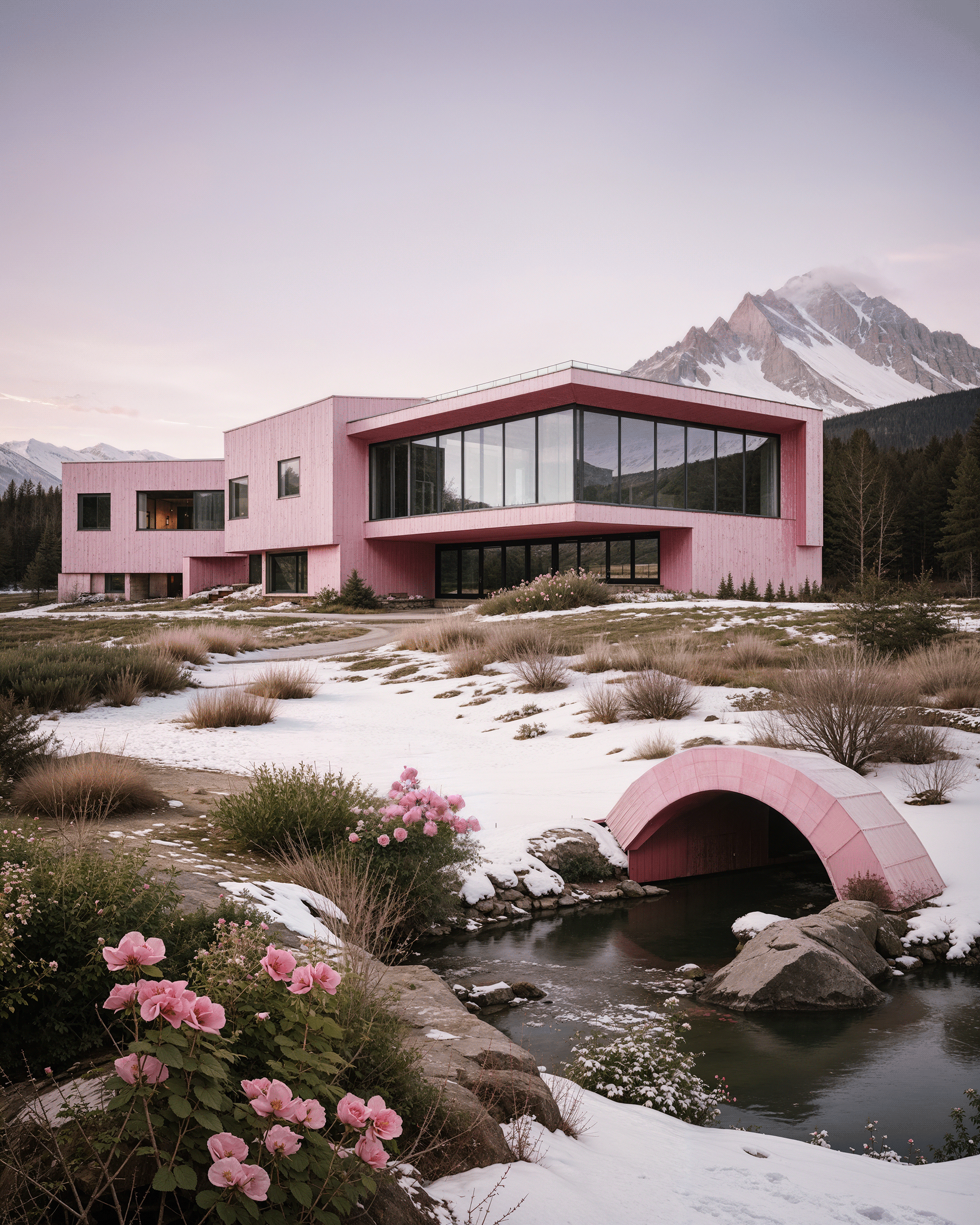 Mood series 02. «Snow N' Roses»-13