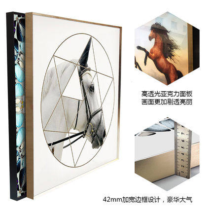 北欧风客厅装饰画设计，打造简约艺术空间-2