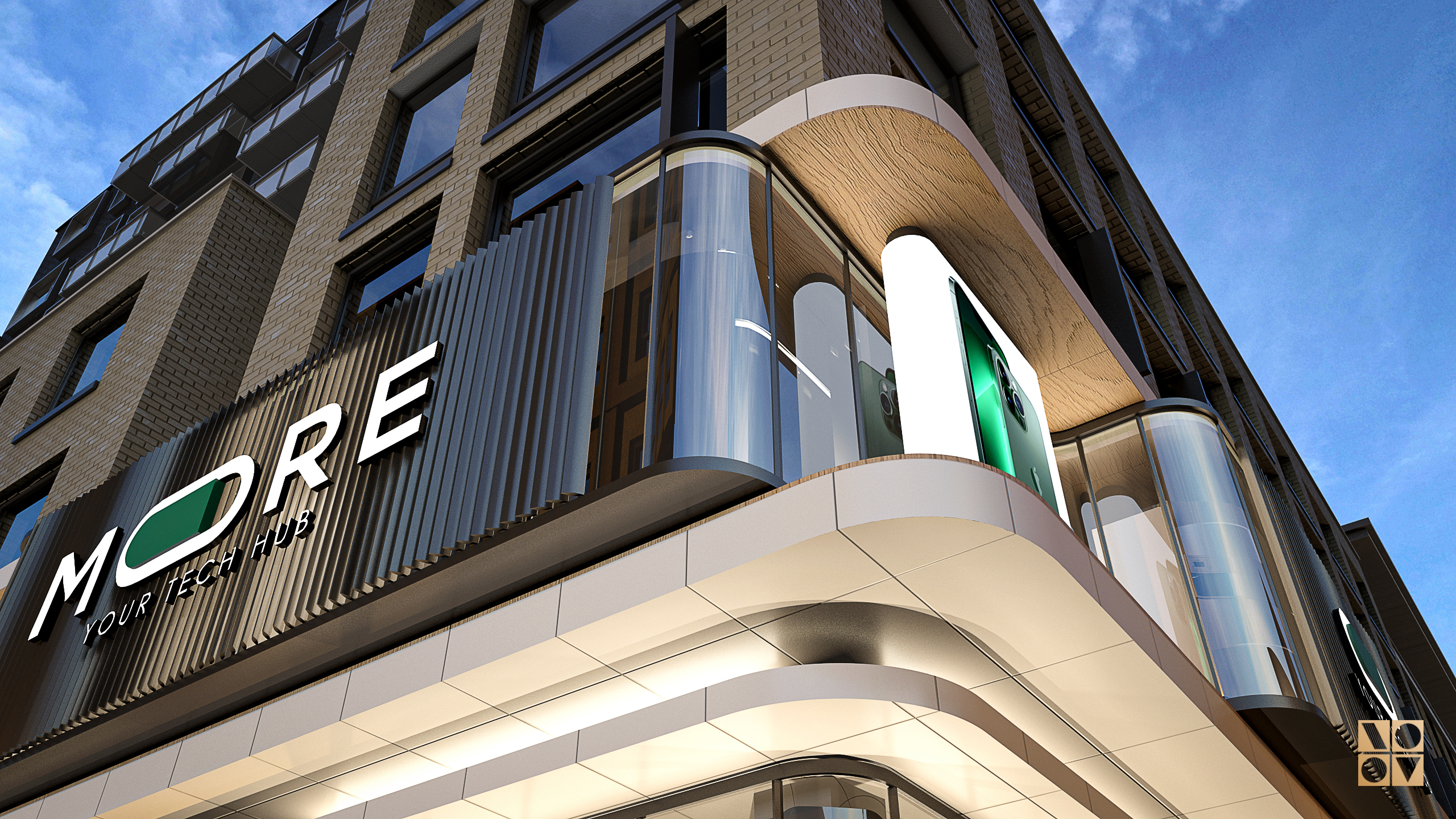 表单生成 3D 渲染-15