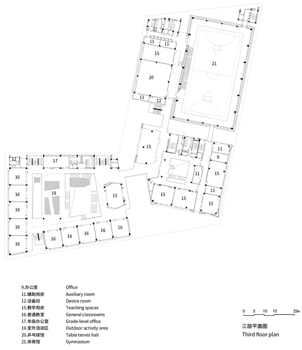 浸润在城市中·上海普陀区武宁中学异地改扩建项目丨中国上海丨阿科米星建筑设计事务所-82