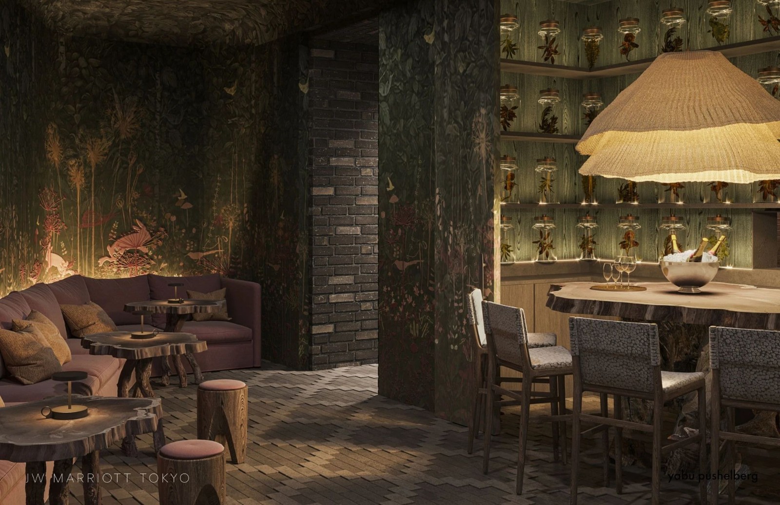 东京JW万豪酒店丨日本东京丨Yabu Pushelberg事务所-10
