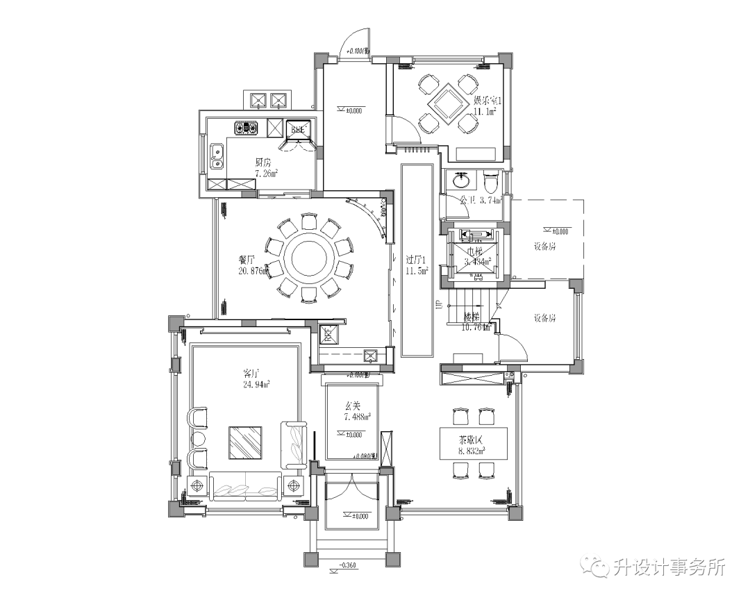 上海崇明别墅设计丨中国上海丨升罗设计（苏州）有限公司-27