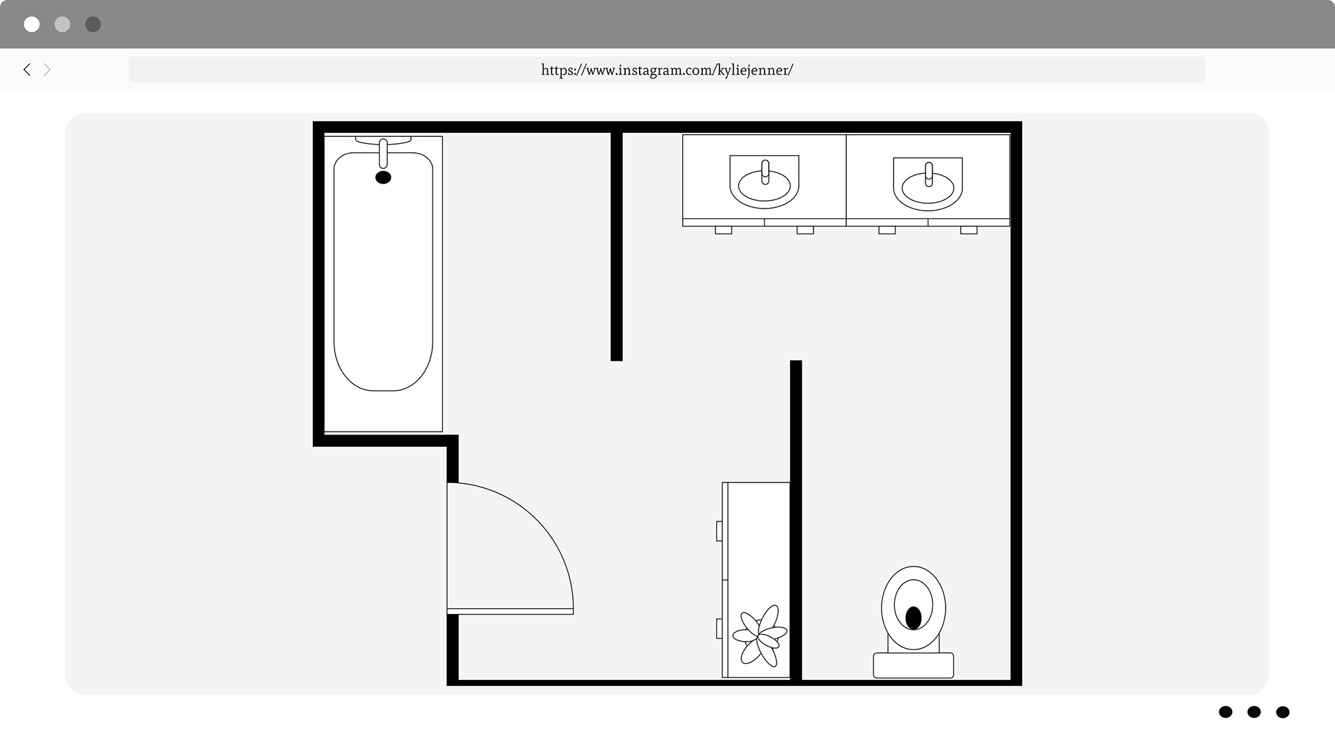 Kylie Jenner 风格 10 平方米浴室设计-5