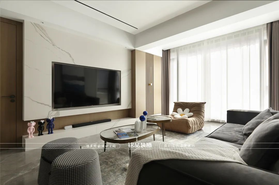 现代简约婚房丨铭品装饰-14