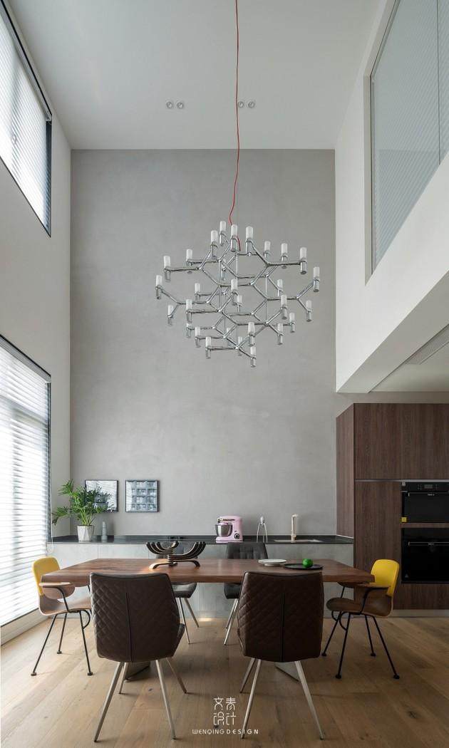 富春江畔度假屋,简约中见个性-17