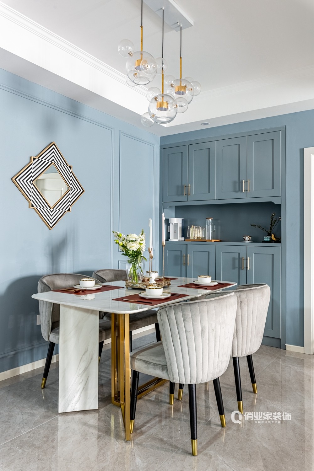 重庆融创滨江壹号3房美式风格-5