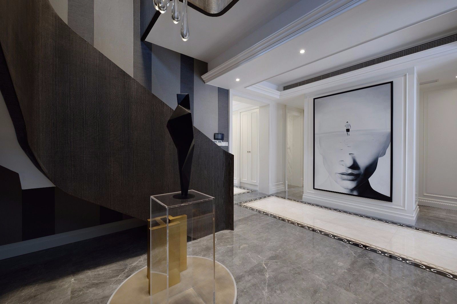 G&K桂睿诗设计丨样板间丨苏州中粮同里湖花园联排别墅样板房-10