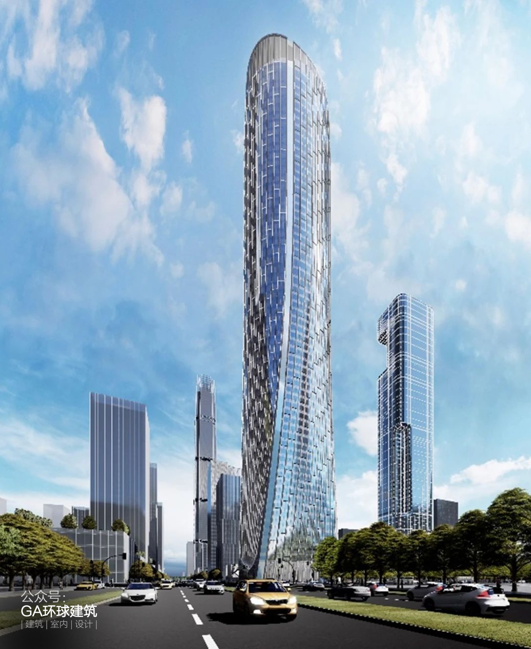 南京江北新金融中心一期 A 地块 320 米塔楼丨中国南京-9