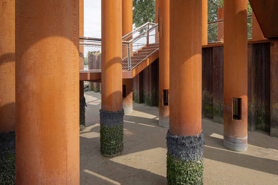 鹿特丹“水之林”观景台丨荷兰鹿特丹-9