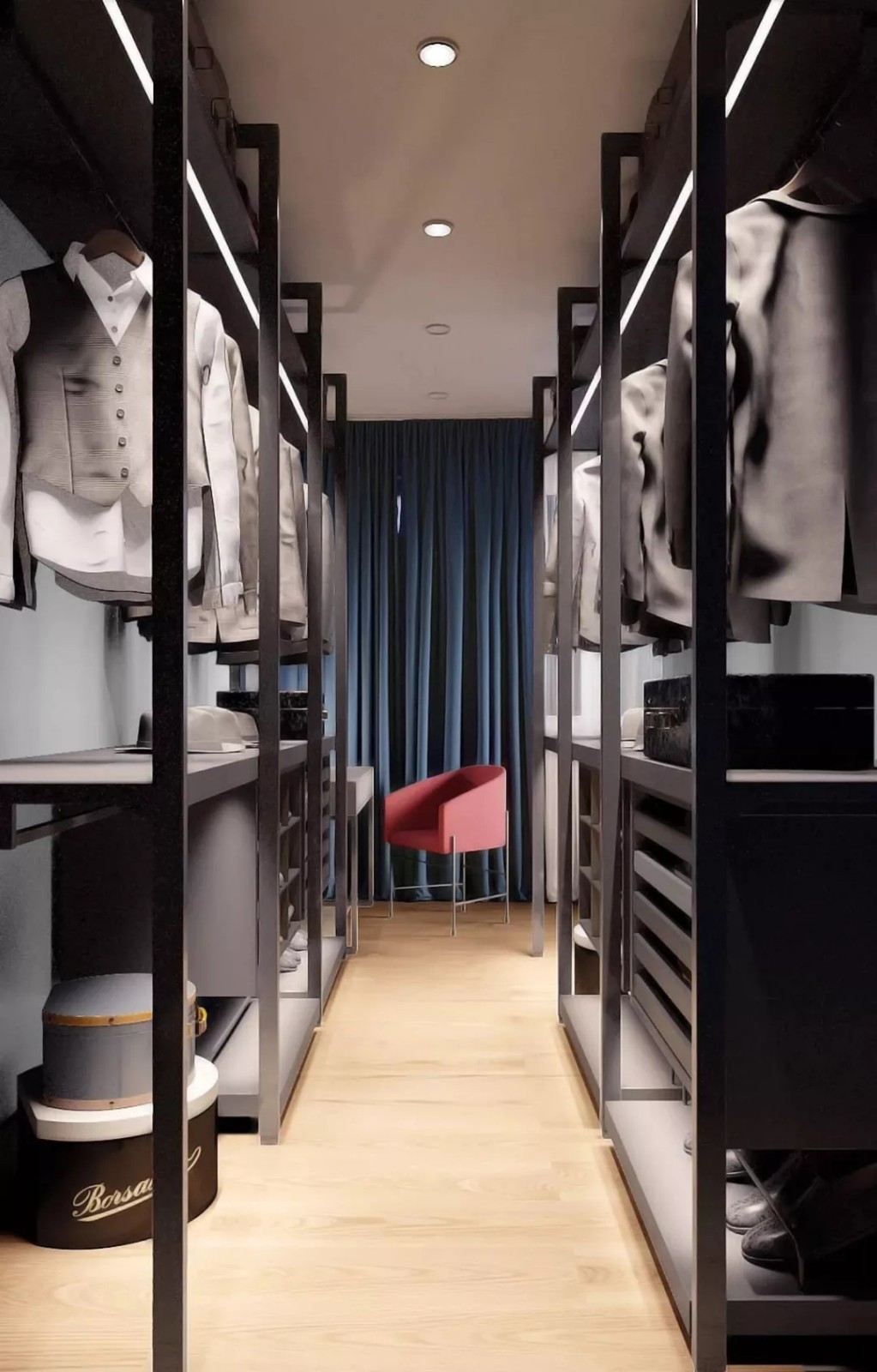 白俄罗斯 Zrobym 建筑事务所 272㎡现代轻奢公寓设计-39