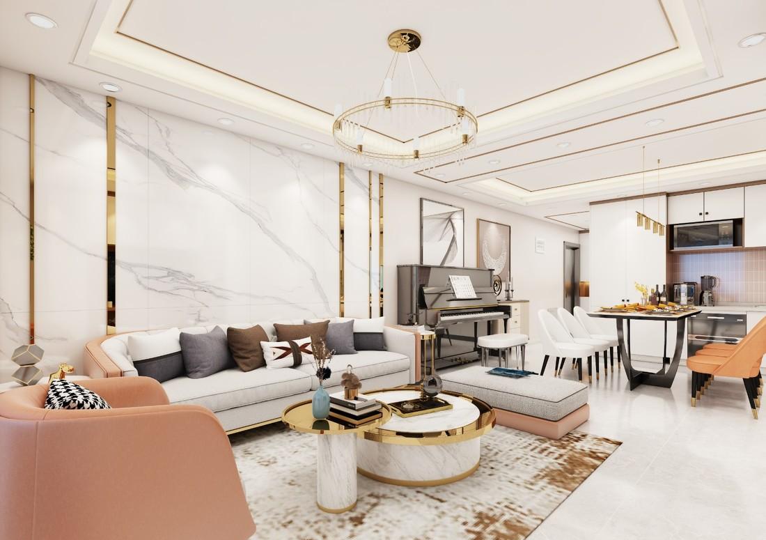 
现代轻奢｜甜而不腻的少女风！ -23