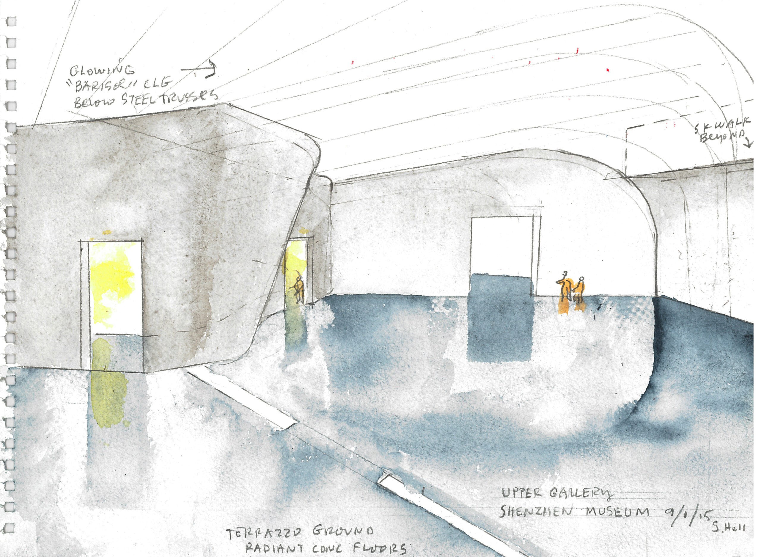 深圳美术馆和图书馆丨中国深圳丨Steven Holl Architects-48