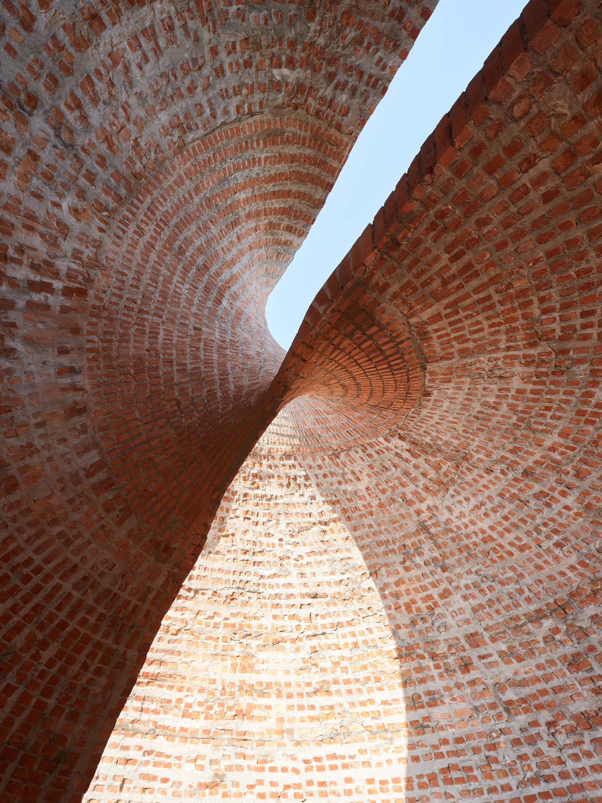 红砖概念图书馆丨中国浙江丨合尘建筑-11