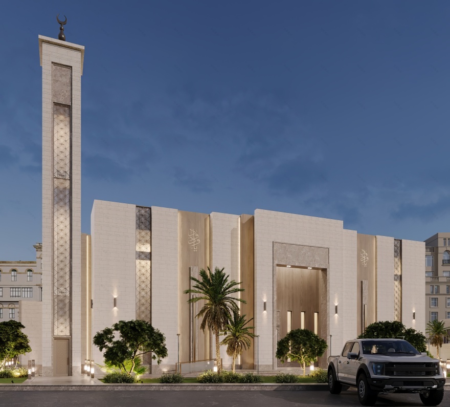 Masjed 设计(内外)丨沙特阿拉伯丨Gehauz 设计工作室,Dream Makers 工作室-2