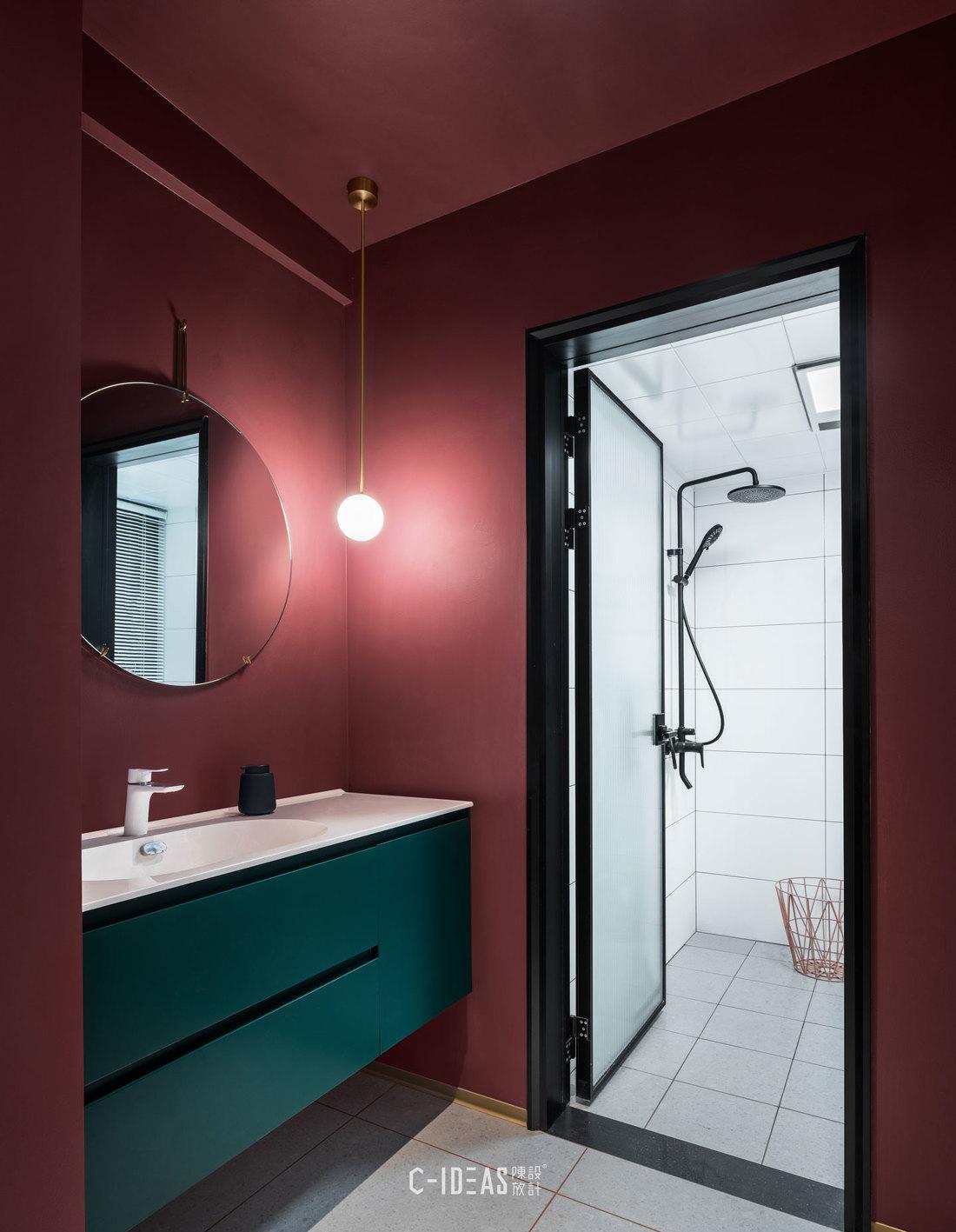 梦幻色彩的平层空间设计丨中国武汉丨武汉陈放设计-7