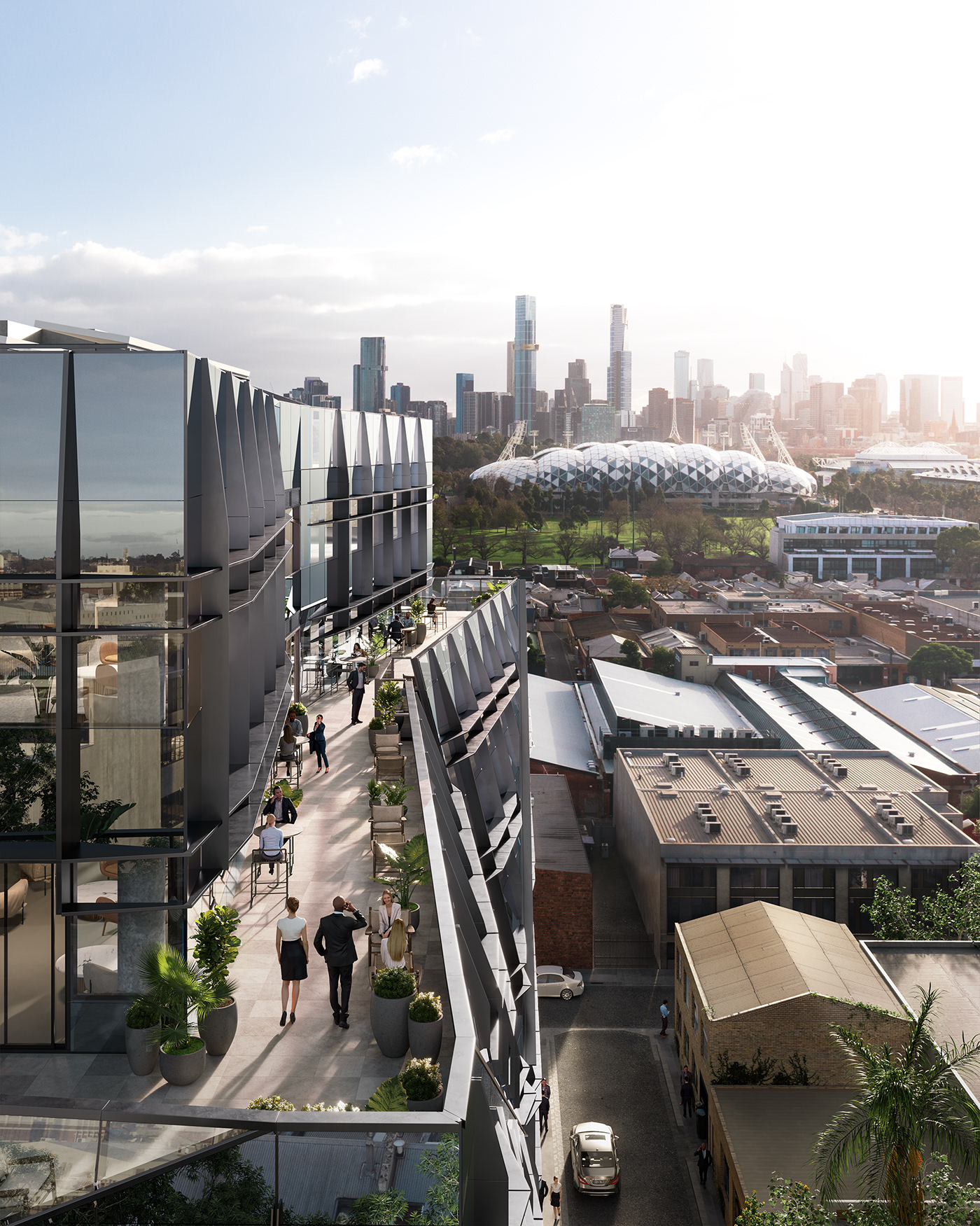 墨尔本 Cremorne 办公大楼丨澳大利亚墨尔本丨DKO Architecture-16