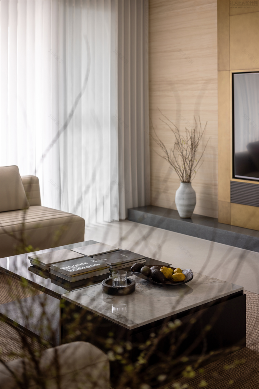 250㎡简约大平层丨双羽设计-59