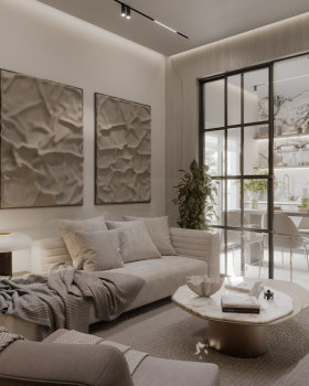 Cosy apartment 室内设计丨突尼斯丨Anamorph agnecy