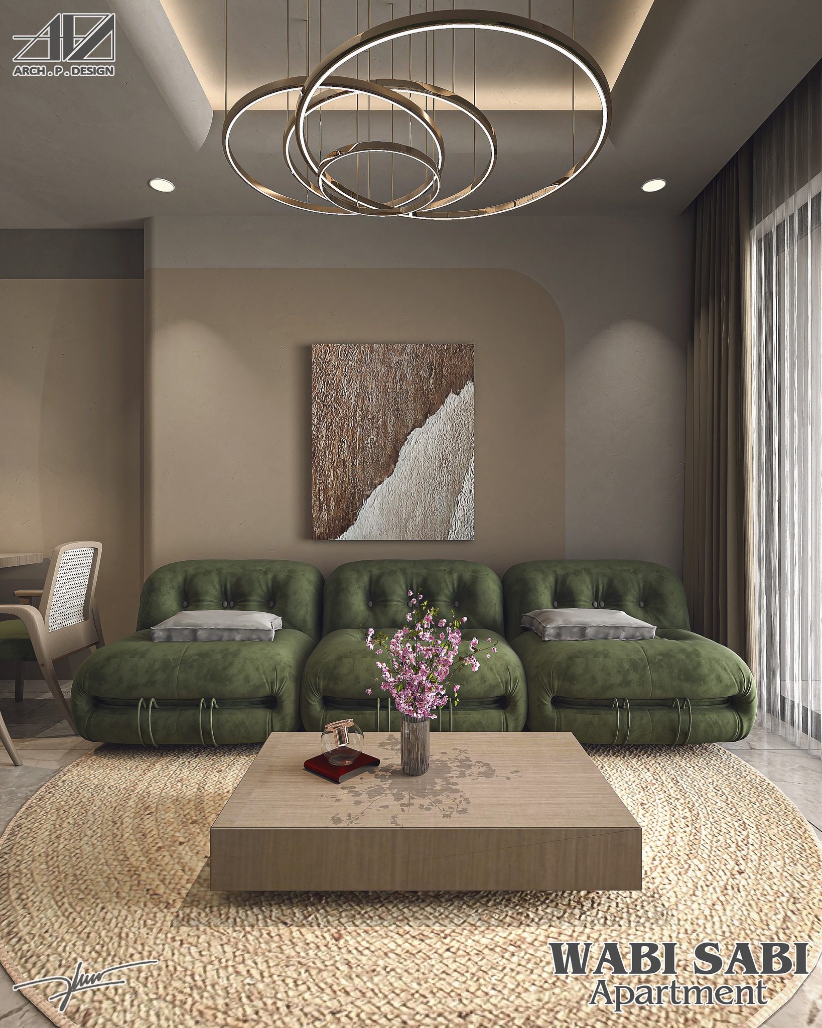 15122. Free Sketchup Wabi- Sabi Interior Model-9