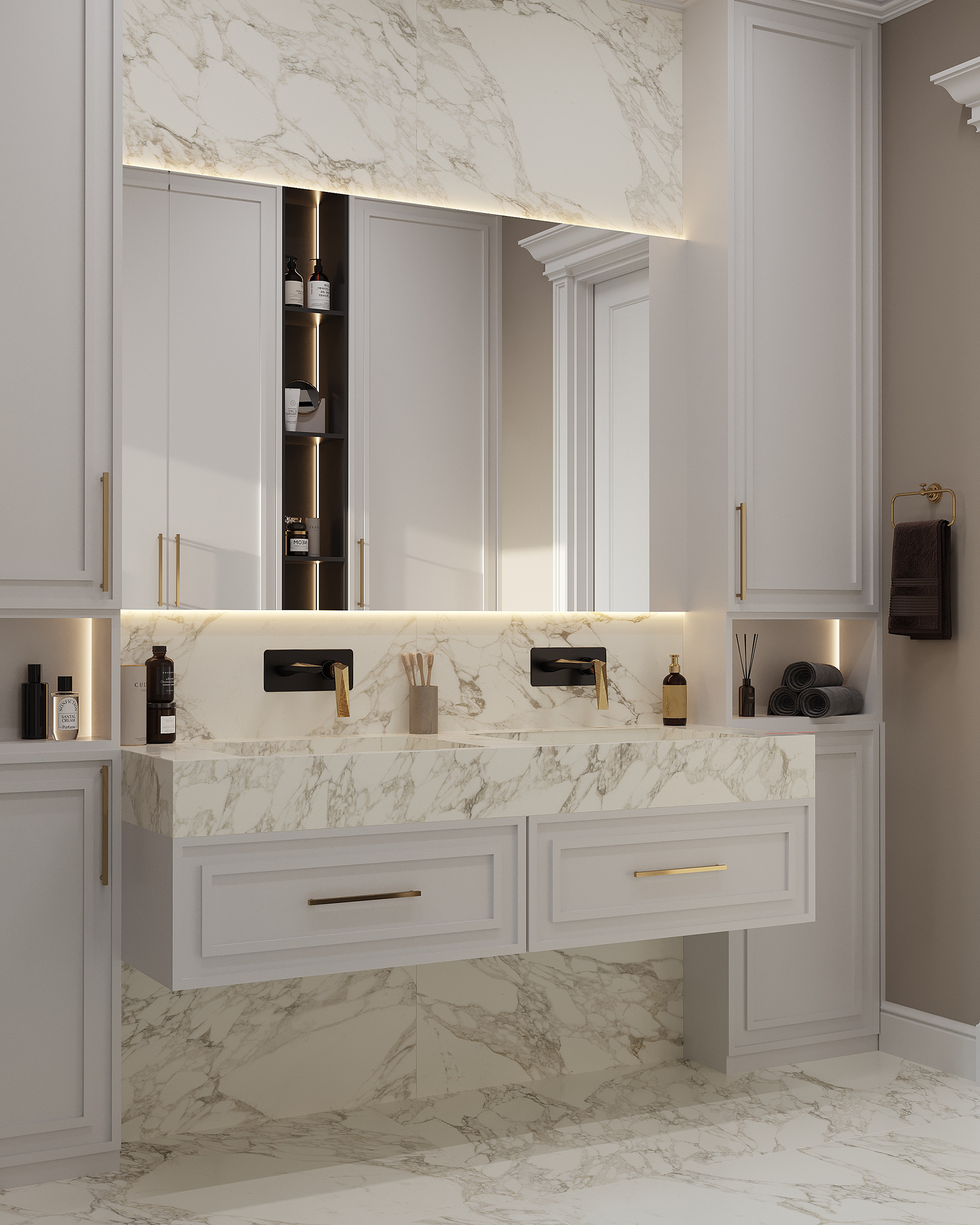 雅罗斯拉夫尔新古典主义别墅丨俄罗斯莫斯科丨WHITE SKILL STUDIO-37