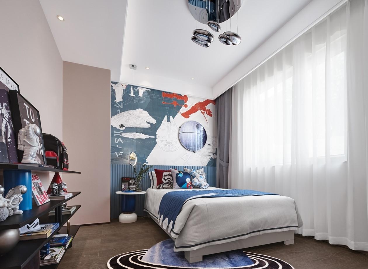 中梁西宁鎏金雲玺样板间丨中国西宁丨几朵设计-22