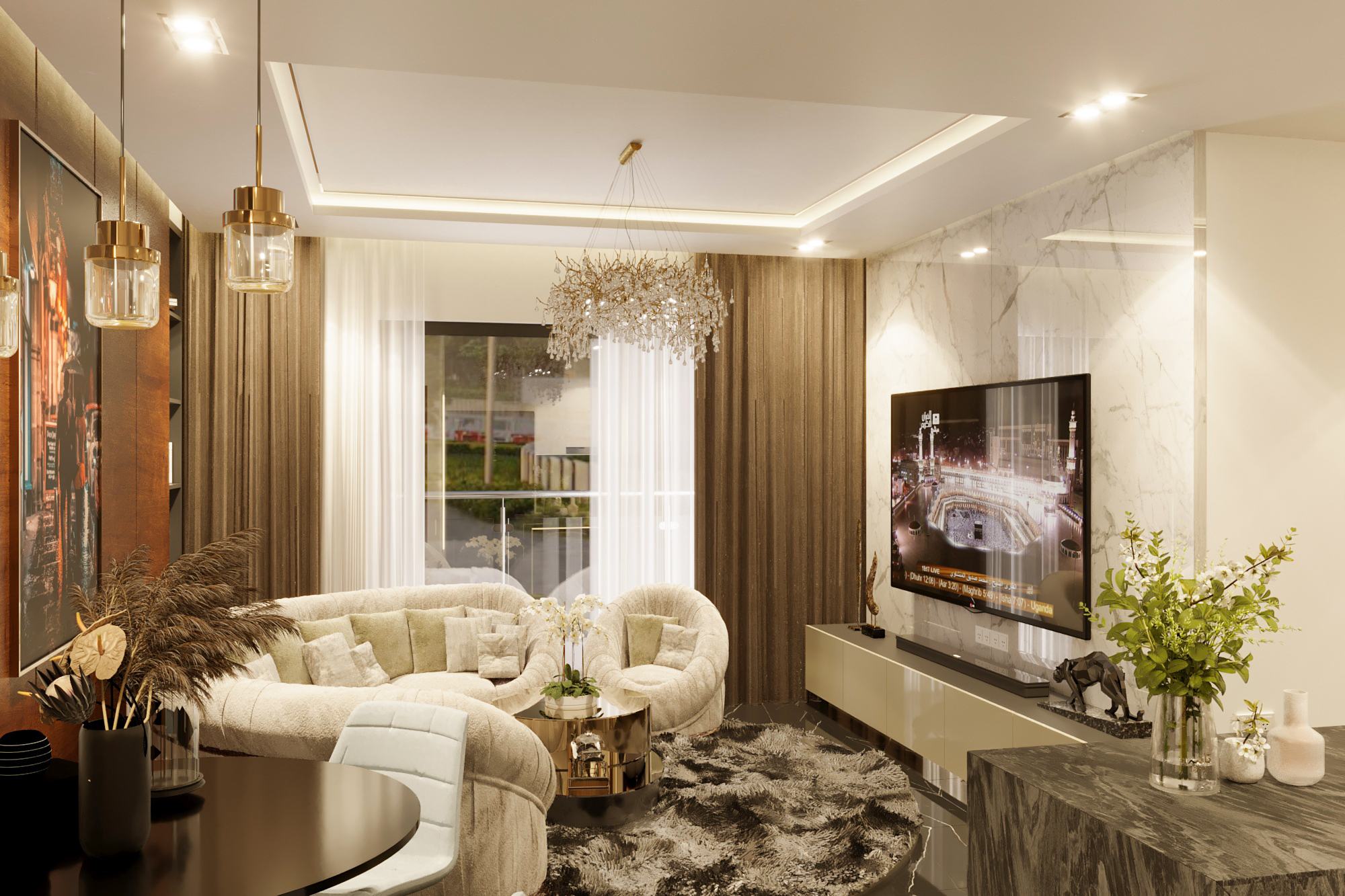 3D Interior Apartment Scene 2022-7