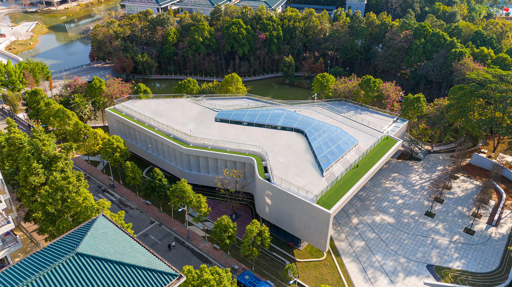 华夏职业学院学生活动中心丨中国广州丨华南理工大学等-3