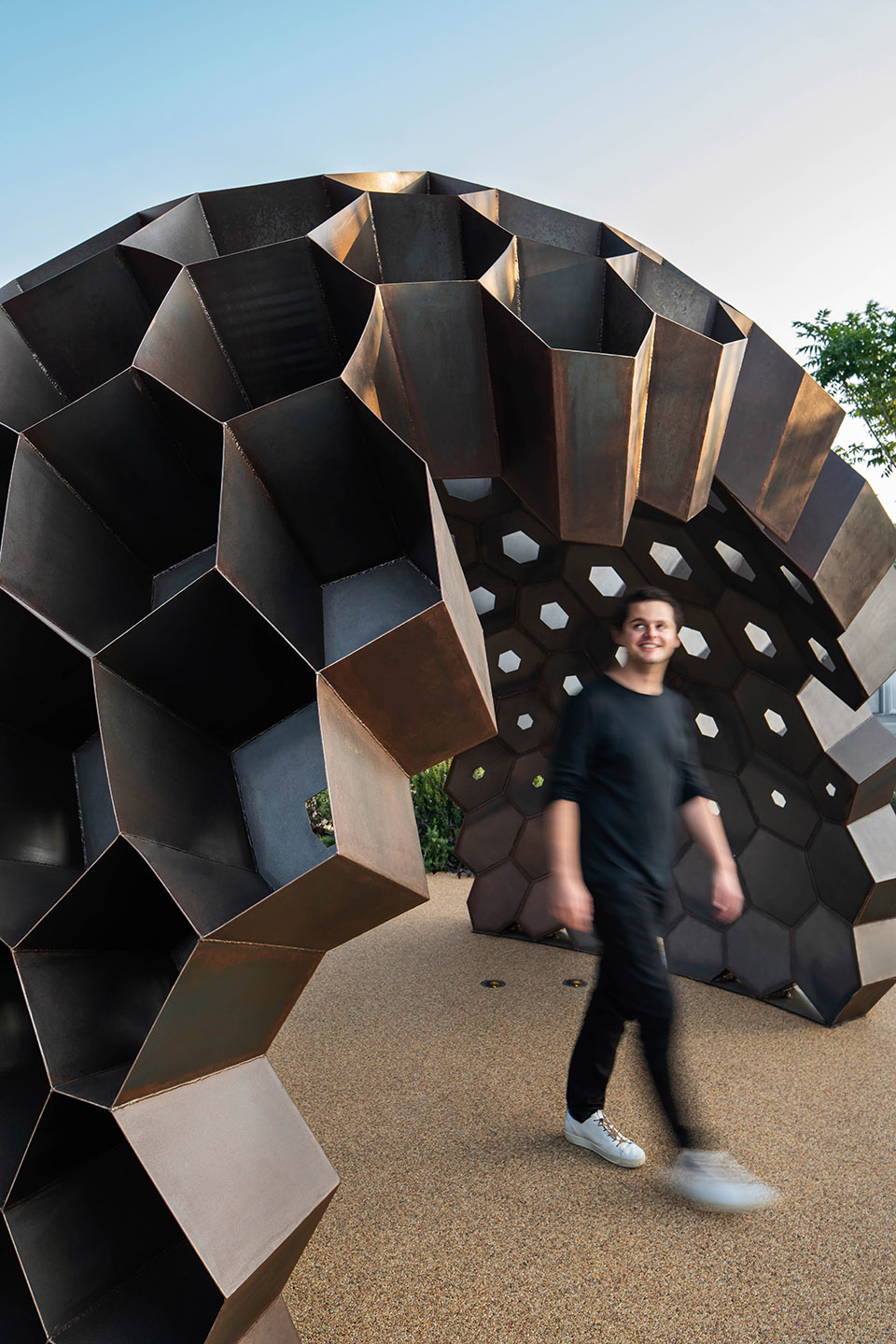 “蜂巢”展亭丨美国洛杉矶丨OCA-34