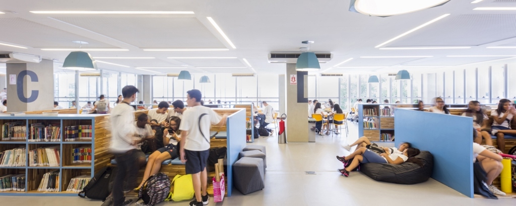 巴西 Bradesco 基金会学校 | 旧建筑新生命,垂直校园的绿色创新-92