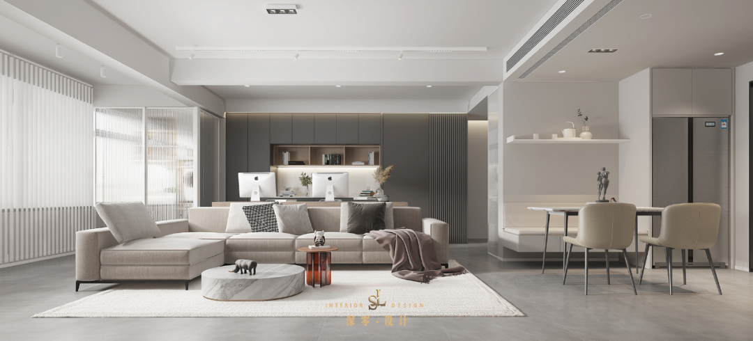 望江台新年轻主义高级灰婚房设计丨中国合肥丨深零设计-13