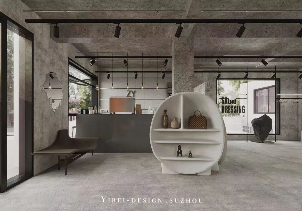 工业风混搭中古商业空间设计丨中国苏州丨一贝设计-24