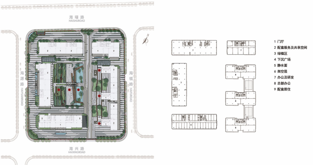 《贝达梦工场》 | 多样化功能、街区互动、人性化场所与建筑群落识别性的融合-8