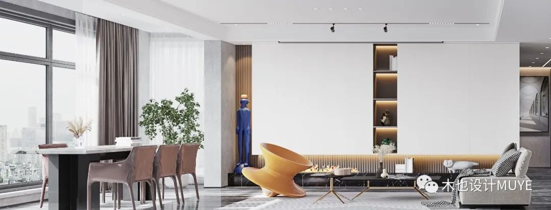 琨瑜府·现代简约下的家庭娱乐空间丨周顺,杨娇-19