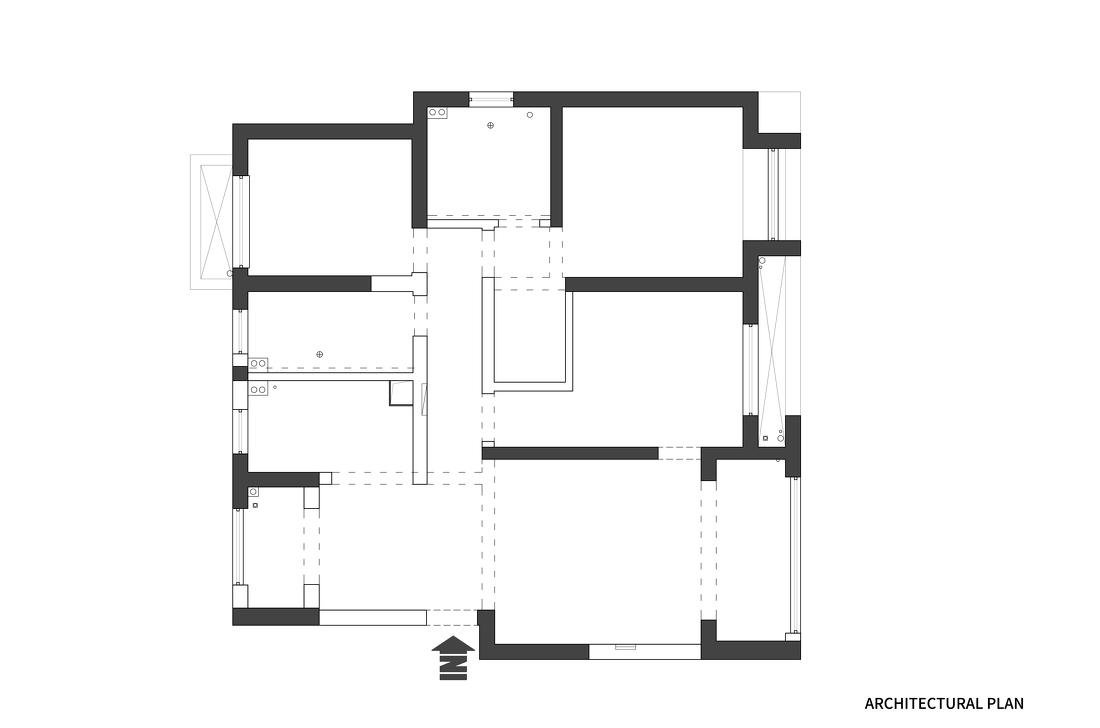 南北通透户型的卧室改造，实现储物与空间利用最大化-0